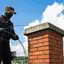 Chimney sweeping service in Des Moines, IA for safe fireplace maintenance
