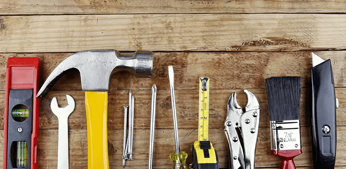 Handyman tools for home repairs and maintenance services in Des Moines, IA
