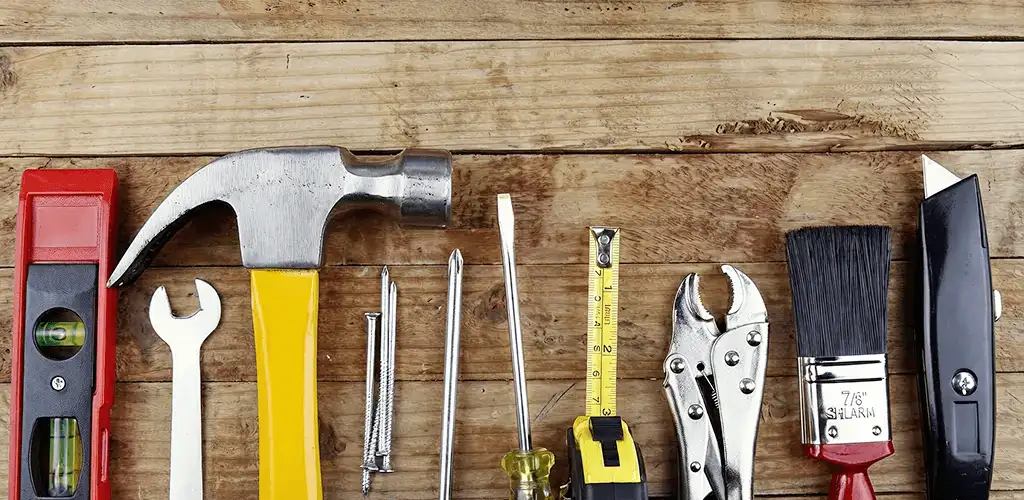 Handyman tools for home repairs and maintenance services in Des Moines, IA