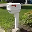Mailbox installation in Des Moines, IA for curbside and post-mounted mailboxes